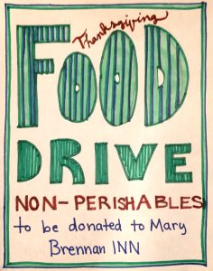 Food Drive Poster